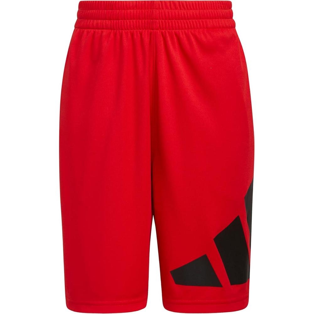 imageadidas Boys Elastic Waistband Performance ShortsBetter Scarlet