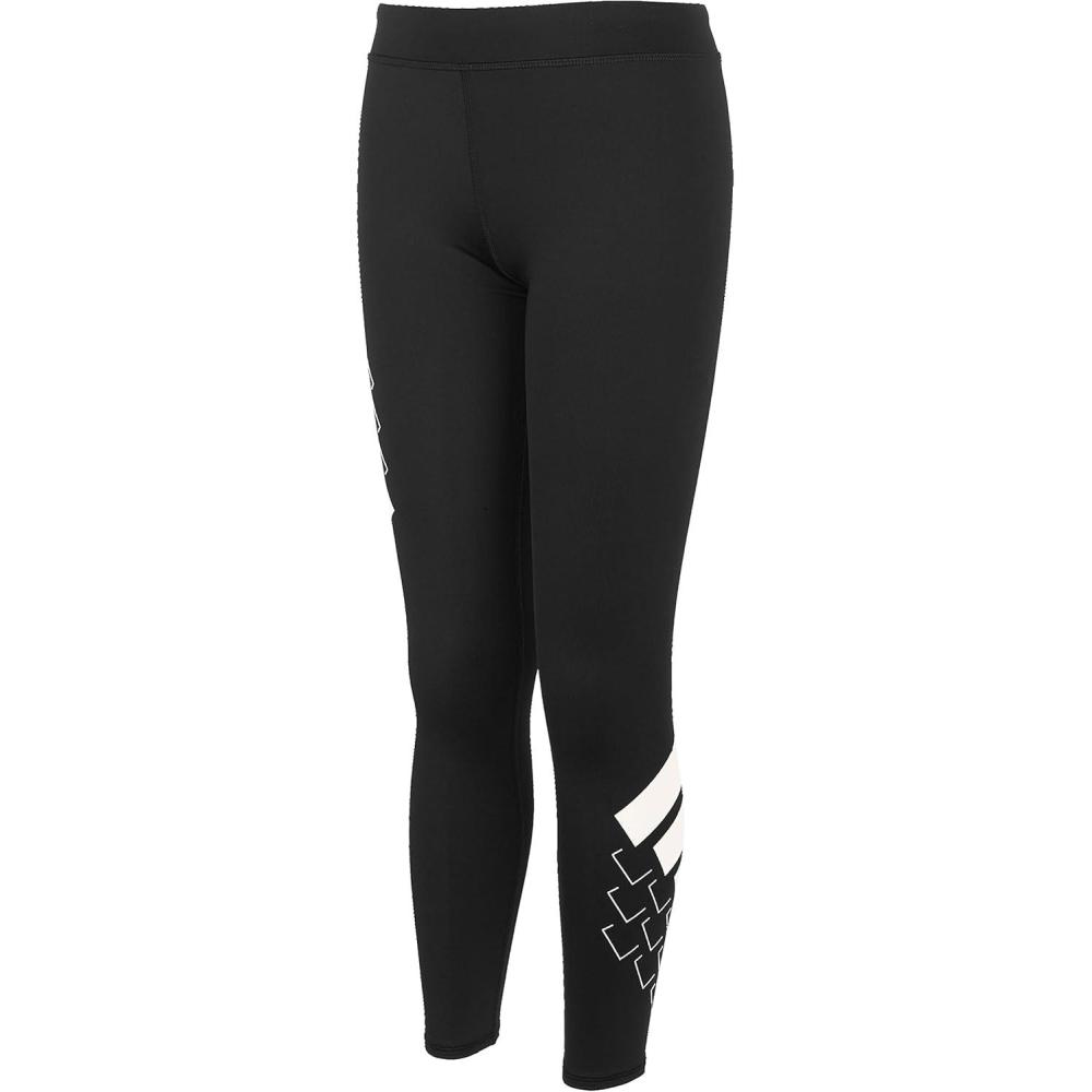 imageadidas Girls Aeroready Performance Long TightsDark Black