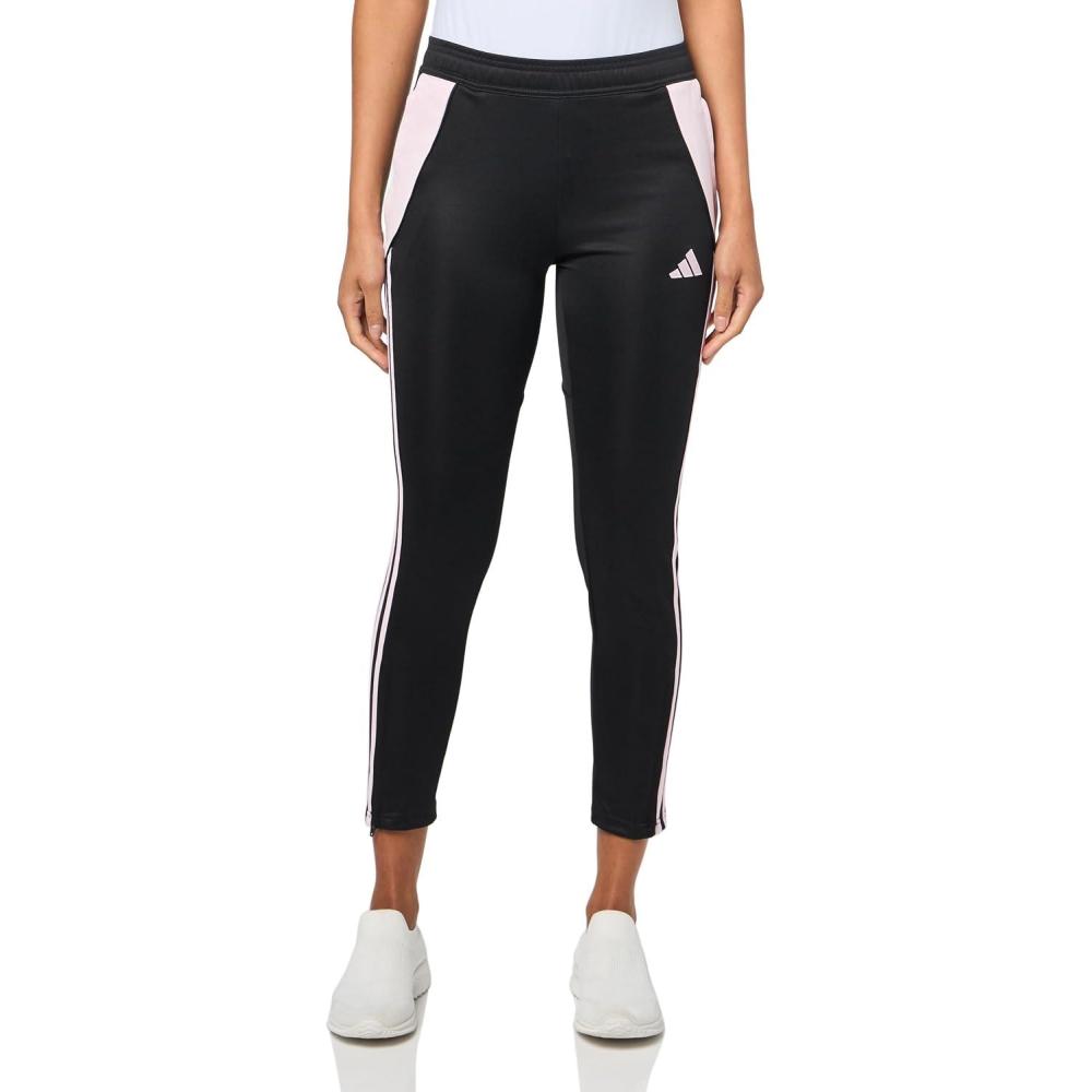 imageadidas Girls Tiro 24 Training PantsBlackClear Pink