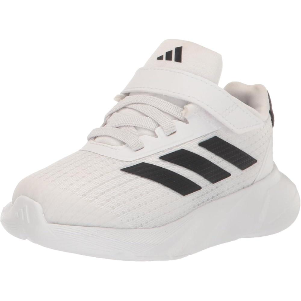 imageadidas Kids Duramo SL Elastic Lace SneakersWhiteCore BlackGrey