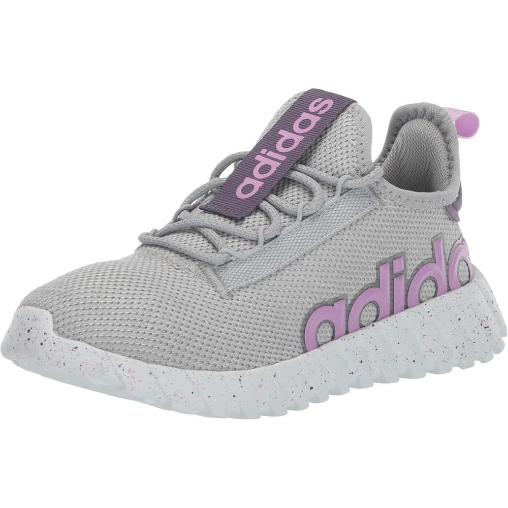 imageadidas Kids Girls Kaptir 30 Lace Up Sneakers Shoes Casual BlueGreyBliss LilacShadow Violet