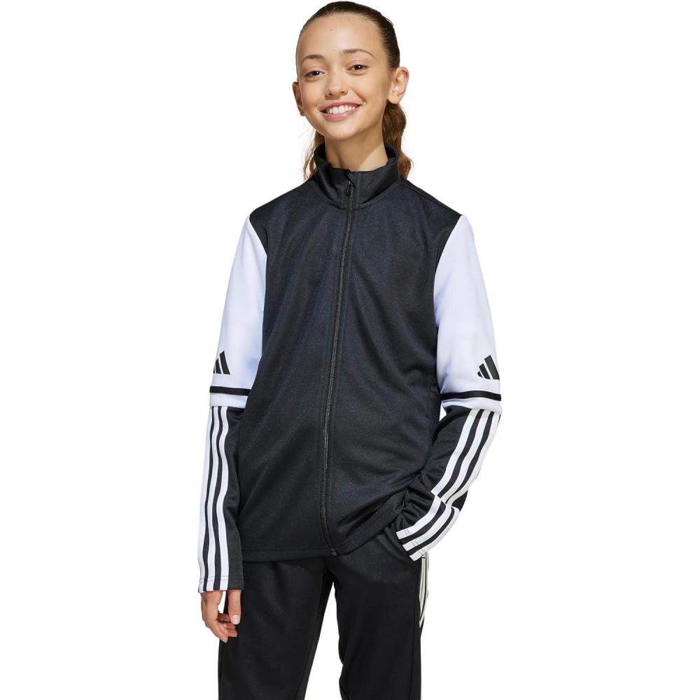 imageadidas Kids Squadra 25 Training JacketBlackWhite