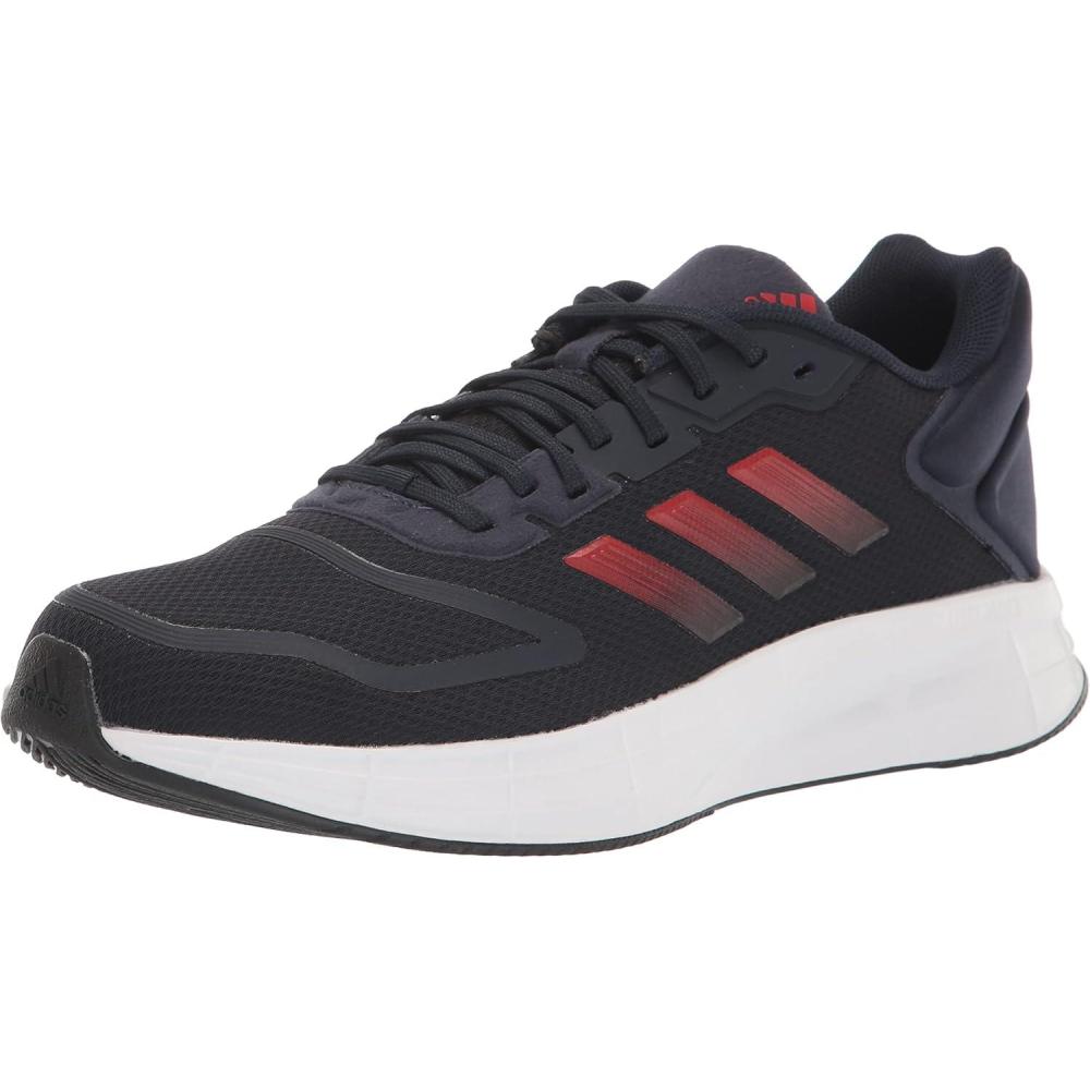 imageadidas Mens Duramo 10 ShoesInkVivid RedWhite