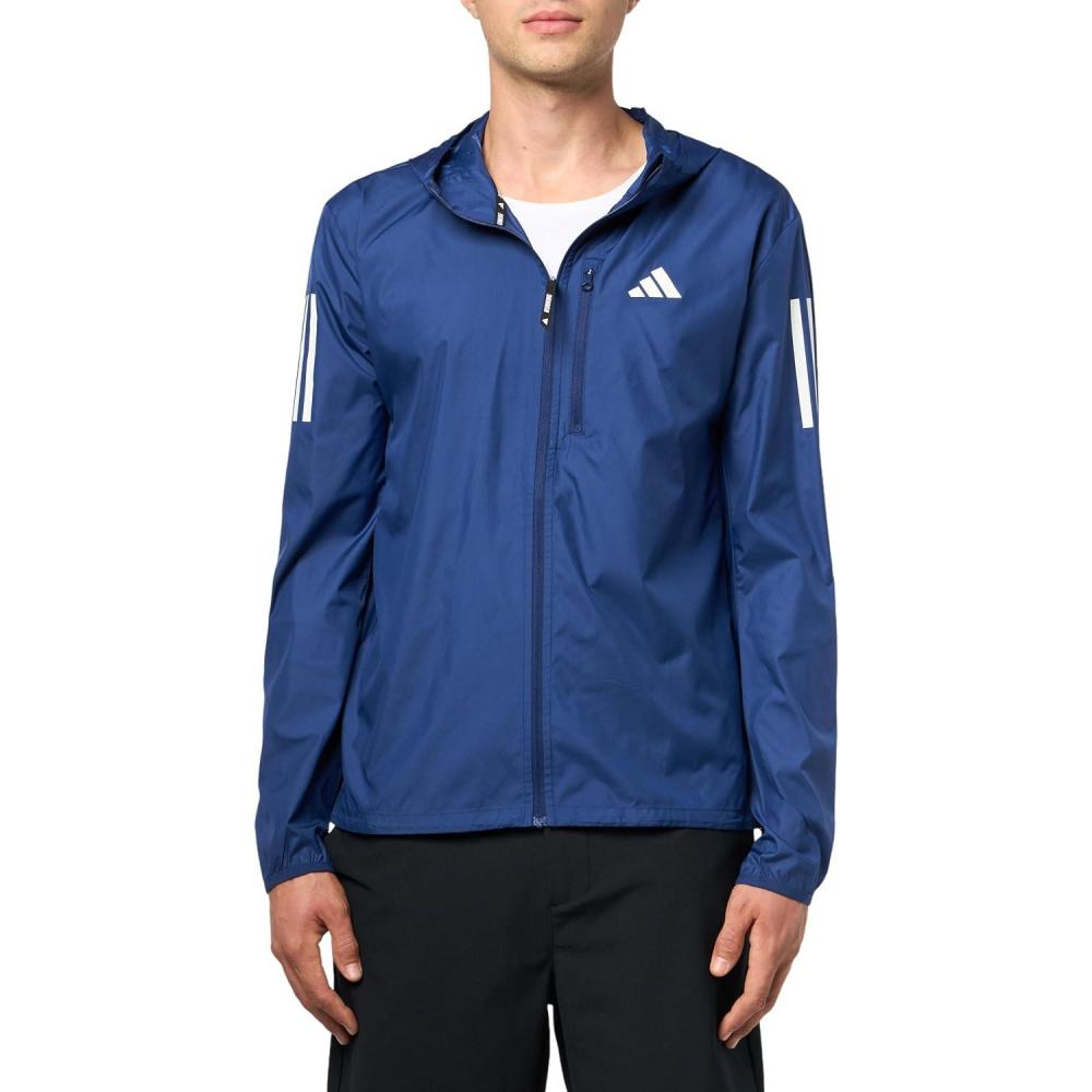 imageadidas Mens Own the Run JacketDark Blue