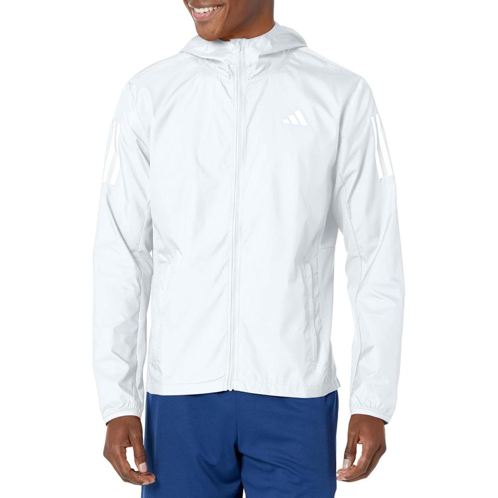 imageadidas Mens Own the Run JacketWhite