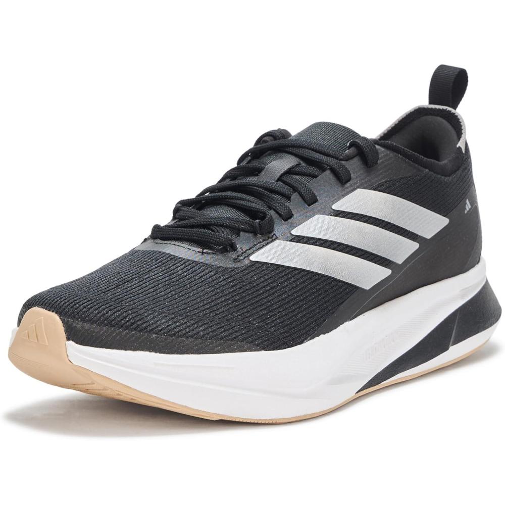 imageadidas Originals Womens Duramo Sl 2 Running ShoesBlackSilver MetallicWhite