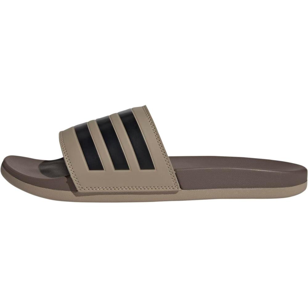 imageadidas Unisex Adilette Comfort Slide SandalBlanch CargoBlackEarth Strata