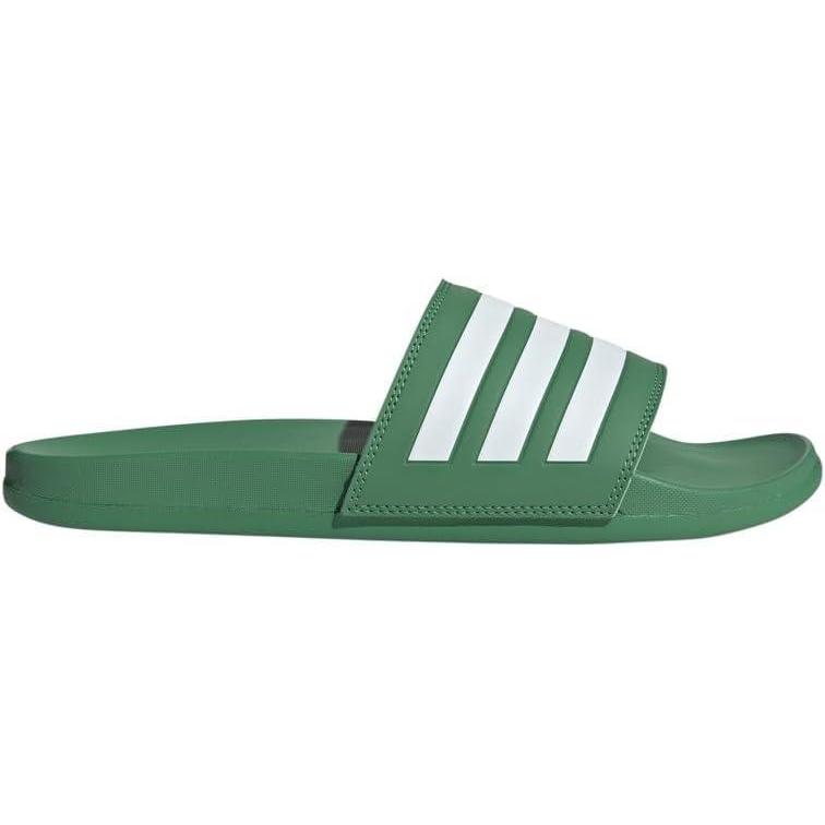 imageadidas Unisex Adilette Comfort Slide SandalPreloved GreenWhitePreloved Green