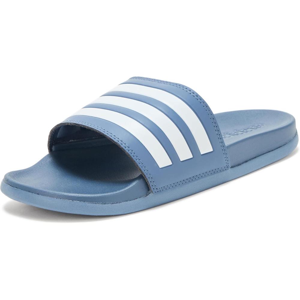 imageadidas Unisex Adilette Comfort Slide SandalPreloved InkHalo BluePreloved Ink