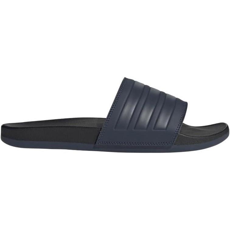 imageadidas Unisex Adilette Comfort Slide SandalShadow NavyShadow NavyBlack