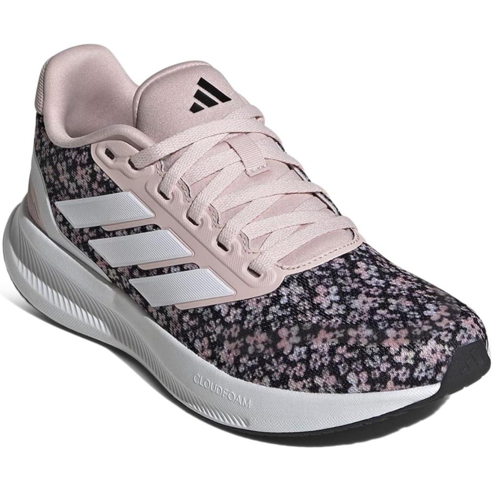 imageadidas UnisexChild Run Falcon 5 SneakerSandy PinkWhiteBlack