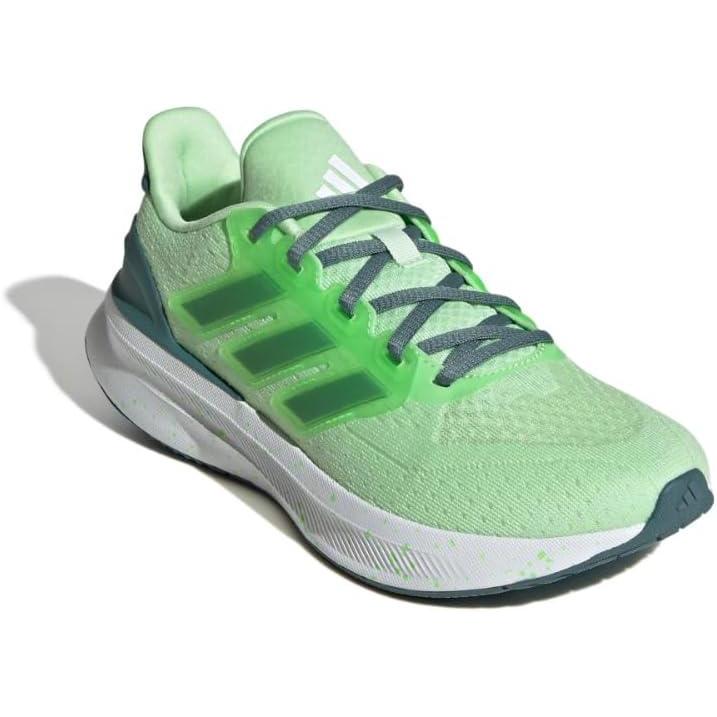 imageadidas UnisexChild Ultrarun 5 SneakerSemi Green SparkPreloved TealLime Burst