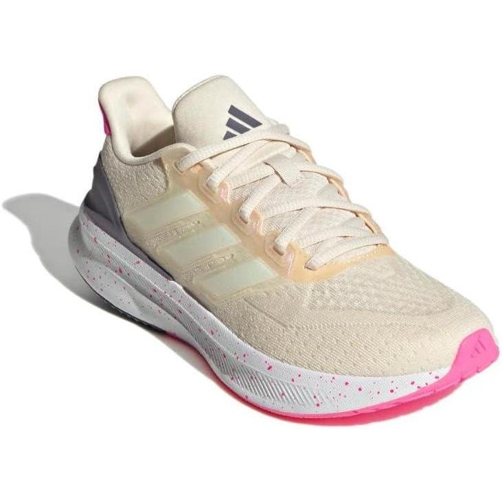 imageadidas UnisexChild Ultrarun 5 SneakerWonder WhiteWhiteLucid Pink