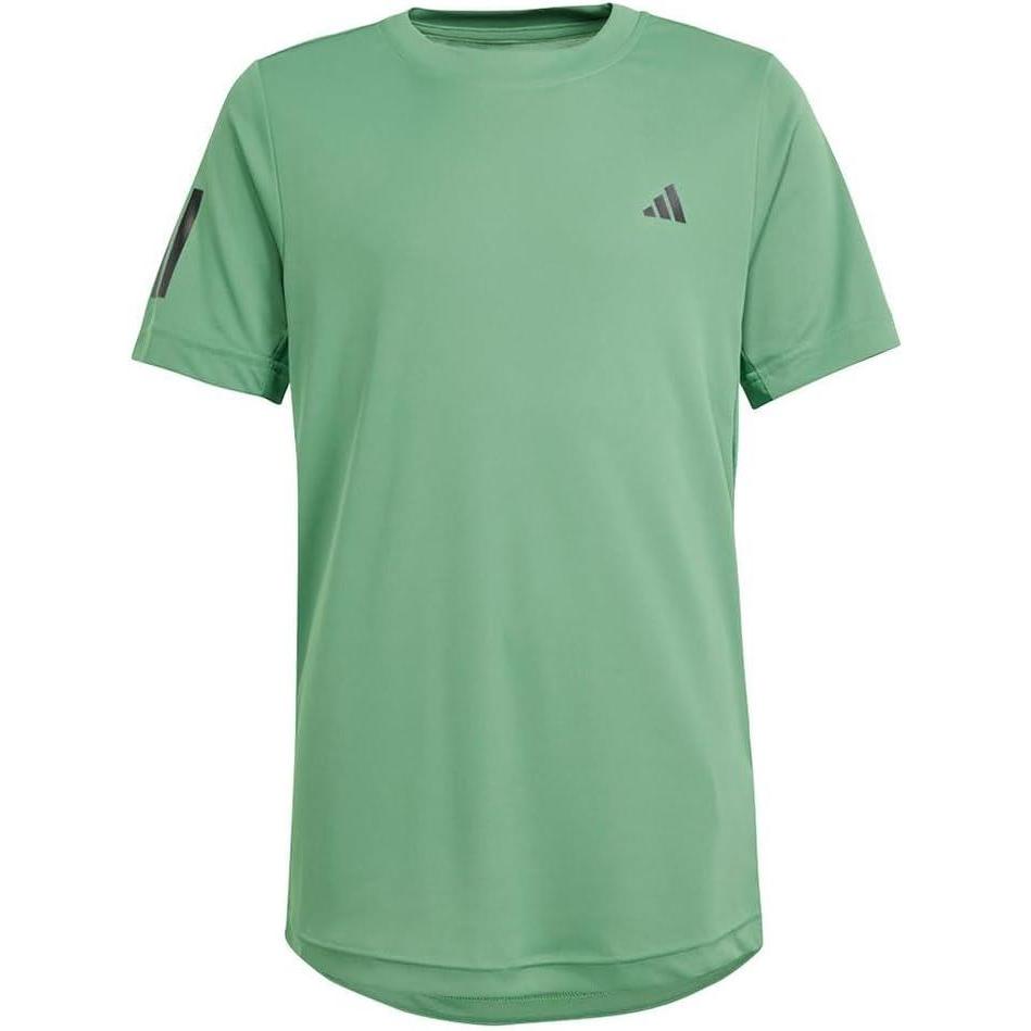 imageadidas UnisexYouth Club Tee IndigoSky TintPreloved Green