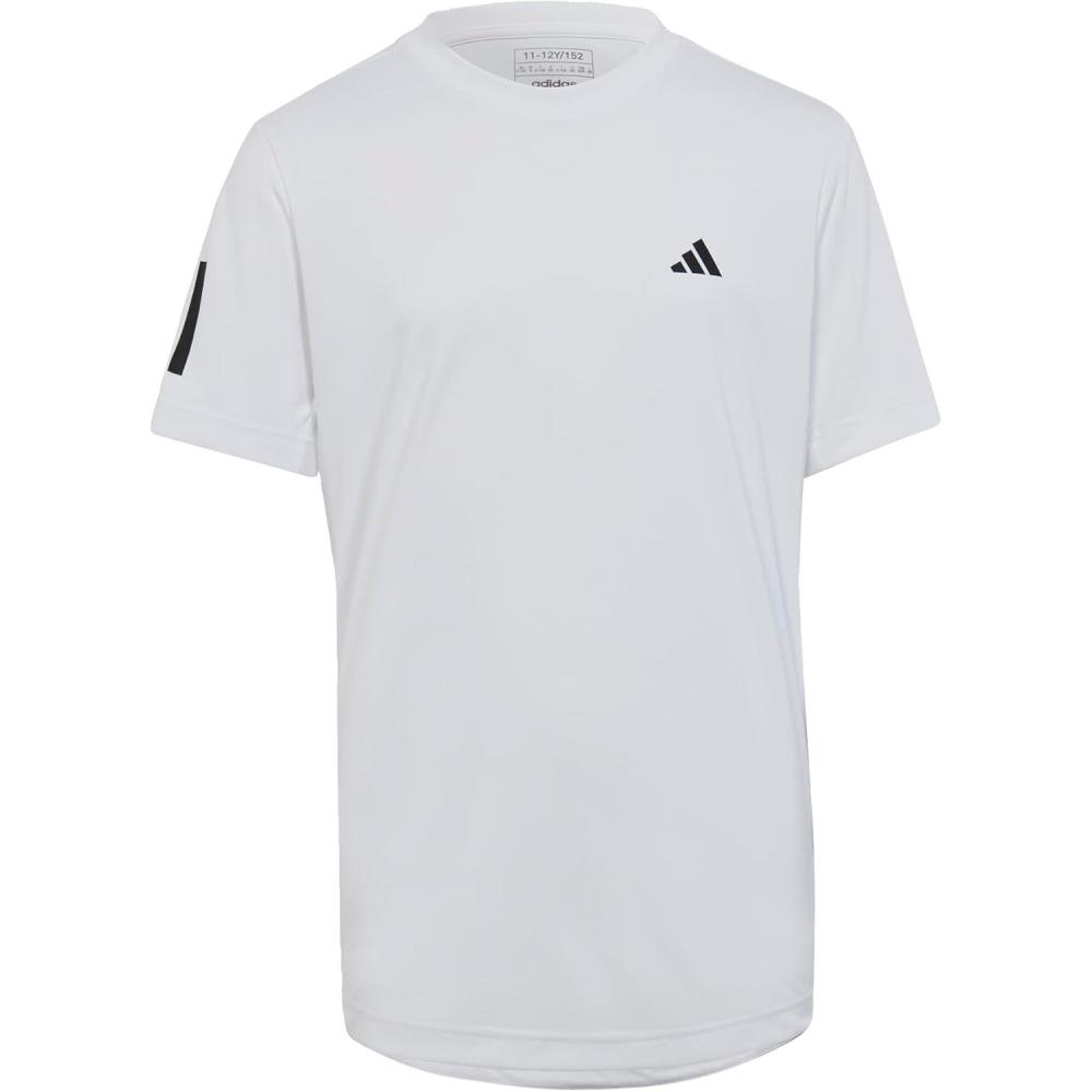imageadidas UnisexYouth Club Tee IndigoSky TintWhite
