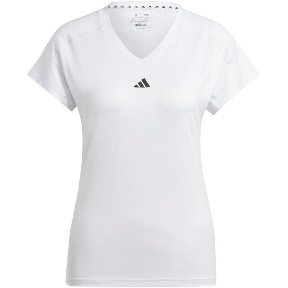 imageadidas Womens Aeroready Train Essentials Minimal Branding VNeck TShirt