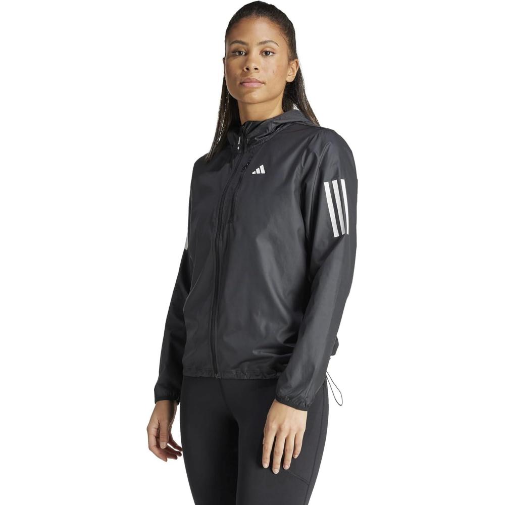 imageadidas Womens Own The Run JacketBlack