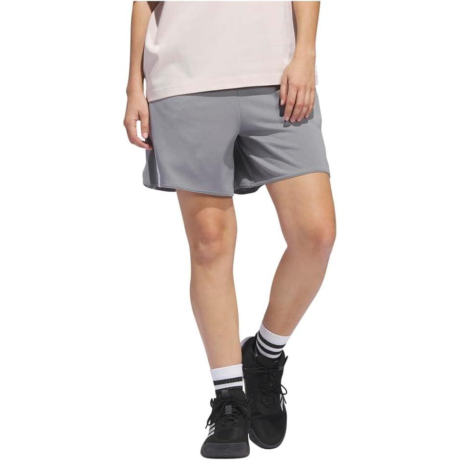 imageadidas Womens Select Basketball ShortsGreyWhite