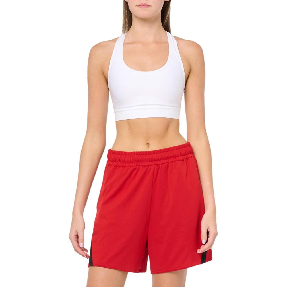 imageadidas Womens Select Basketball ShortsPower RedBlack