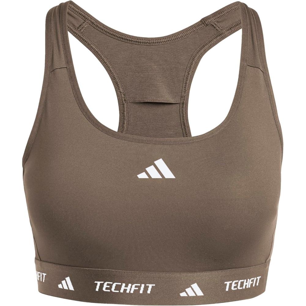 imageadidas Womens Techfit Training BraEarth Strata