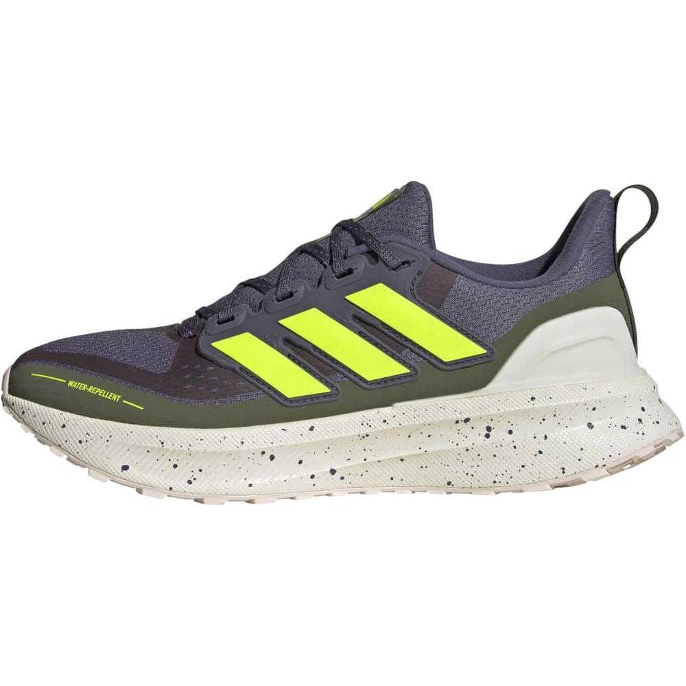 imageadidas Womens Ultrarun 5 Running ShoesPreloved VioletLucid LemonBlack