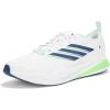 White/Dark Blue/Lime Burst