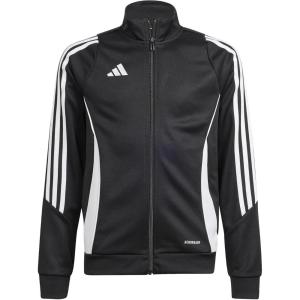 adidas Boys’ Tiro 24 Training Jacket(Black/White)