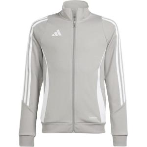 adidas Boys’ Tiro 24 Training Jacket(Team Mid Grey/White)