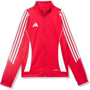 adidas Boys’ Tiro 24 Training Jacket(Team Power Red/White)