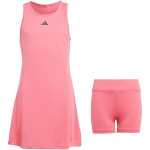 adidas Girls’ Club Tennis Dress(Pink Fusion)