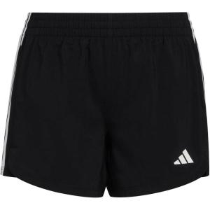 adidas Girls’ Elastic Waistband Retro Woven Gym Shorts(Black)