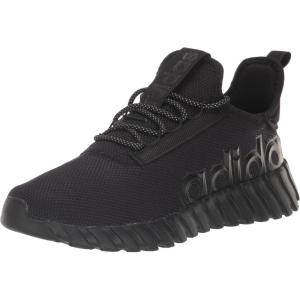 adidas Kids Girls Kaptir 3.0 Lace Up Sneakers Shoes Casual – Blue(Black/Black/Black)
