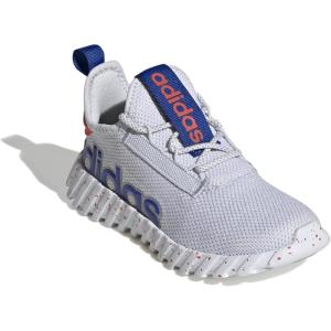 adidas Kids Girls Kaptir 3.0 Lace Up Sneakers Shoes Casual – Blue(Dash Grey/Team Royal Blue/Bright Red)