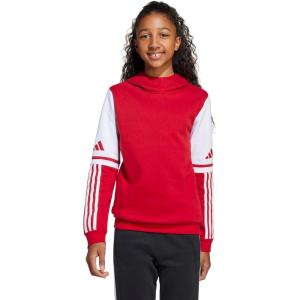 adidas Kids’ Squadra 25 Sweat Hoodie(Team Power Red/White)