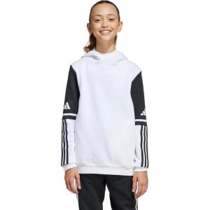 adidas Kids’ Squadra 25 Sweat Hoodie(White)
