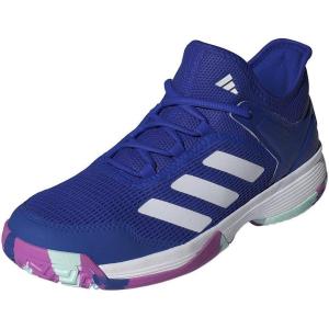 adidas Men’s Adizero Ubersonic 4 Tennis Shoe(Lucid Blue/White/Purple Burst)