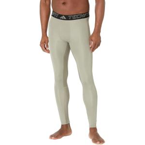 adidas Men’s Techfit Aeroready Training Long Tights(Silver Pebble)
