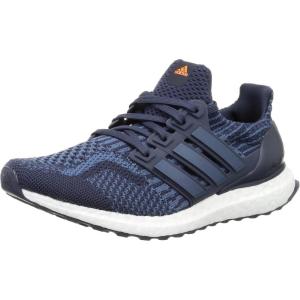 adidas Men’s Ultraboost 5.0 DNA Running Sneakers(Shadow Navy/Wonder Steel/Impact Orange)
