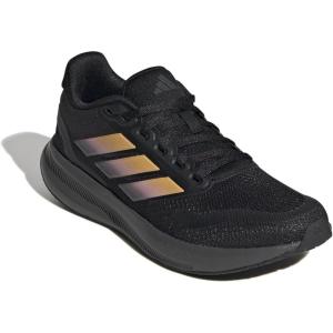 adidas Unisex-Child Run Falcon 5 Sneaker(Black/Spark/Grey)