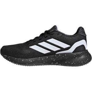 adidas Unisex-Child Run Falcon 5 Sneaker(Black/White/Grey)