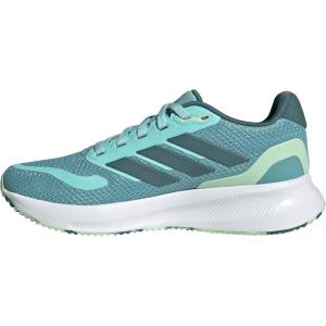 adidas Unisex-Child Run Falcon 5 Sneaker(Mint Ton/Preloved Teal/Semi Green Spark)