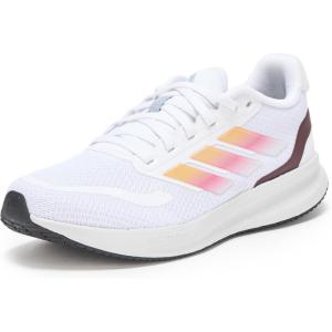 adidas Unisex-Child Run Falcon 5 Sneaker(White/Spark/Lucid Pink)
