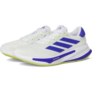 adidas Unisex-Child Supernova Step Running(White/Lucid Blue/Pulse Lime)