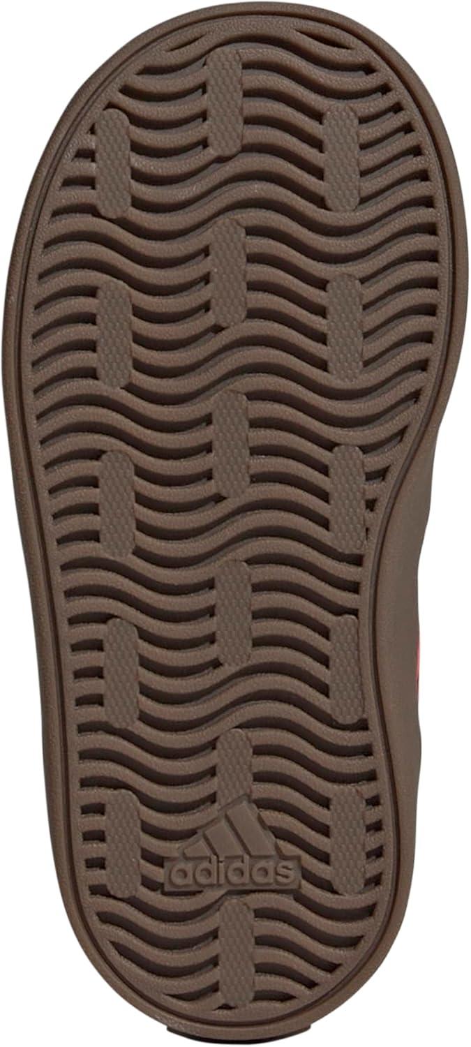 imageAdidas BabyBoys Vl Court 30 Hook ampamp Loop SneakerWhiteBetter ScarletGrey