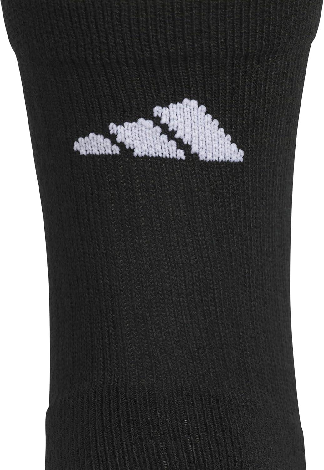 imageAdidas Mens Cushioned Sport High Quarter Socks 3Pair Pack MidCrew Above AnkleBlackWhiteOnix Grey