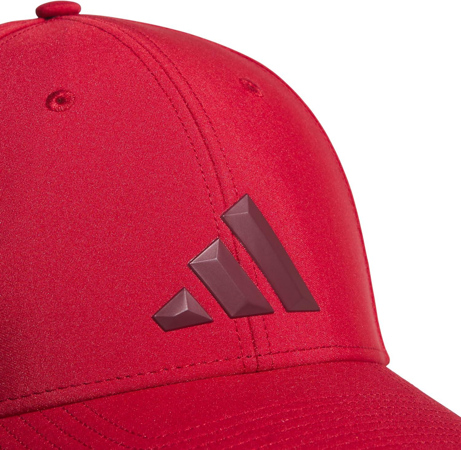 imageAdidas Mens Gameday Hat Athletic Baseball Cap Stretch FitActive MaroonCollegiate Burgundy