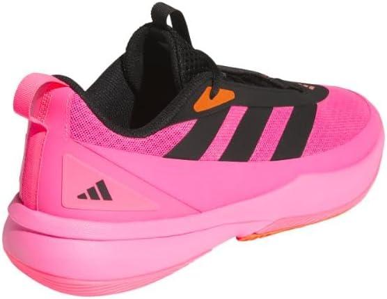 imageAdidas UnisexAdult Front Court SneakerLucid PinkBlackImpact Orange