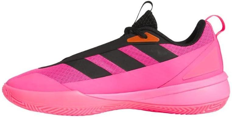 imageAdidas UnisexAdult Front Court SneakerLucid PinkBlackImpact Orange