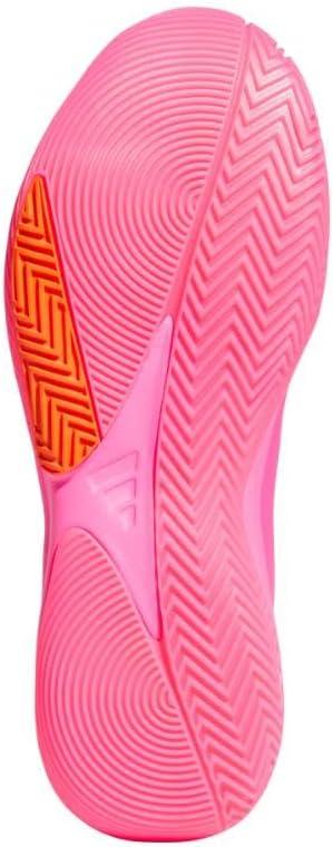 imageAdidas UnisexAdult Front Court SneakerLucid PinkBlackImpact Orange