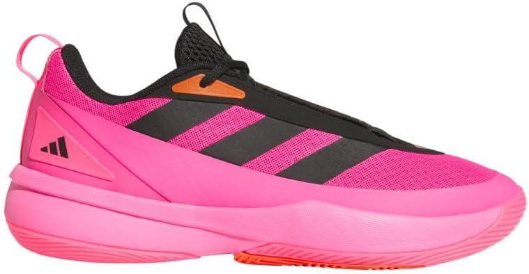 imageAdidas UnisexAdult Front Court SneakerLucid PinkBlackImpact Orange